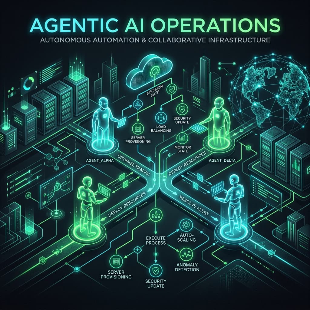 Agentic AI Operations Diagram